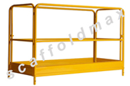 Steel Guardrail Set for 6 Multi-Function Scaffold Unit