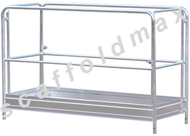 Aluminum Guardrail Set for 6 Multi-Function Scaffold Unit